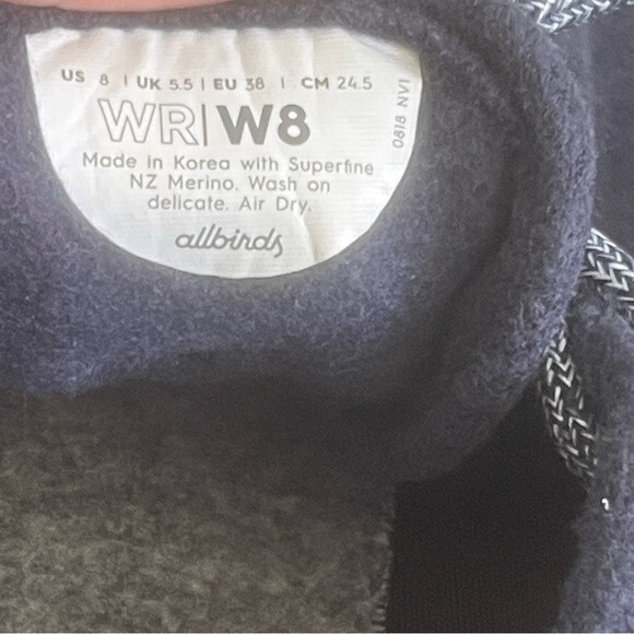 Allbirds Wool Runners Women’s Sneakers Size 8 - Picture 2 of 9